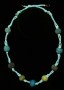 Roman Egyptian faience necklace with multi color melon beads 269NA