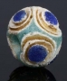 Ancient glass stratified eye bead, Persia