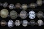 Hellenistic melon glass beads 225NA