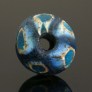 Ancient Roman mosaic glass bead with concentric mosaic canes sections 314MSAb