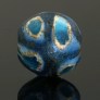 Ancient Roman mosaic glass bead with concentric mosaic canes sections 314MSA