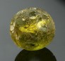 Ancient iridescent monochrome glass bead 271MA