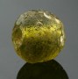 Ancient iridescent monochrome glass bead 271MA2