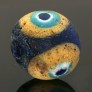 Complex mosaic cane eye bead 315 EAB